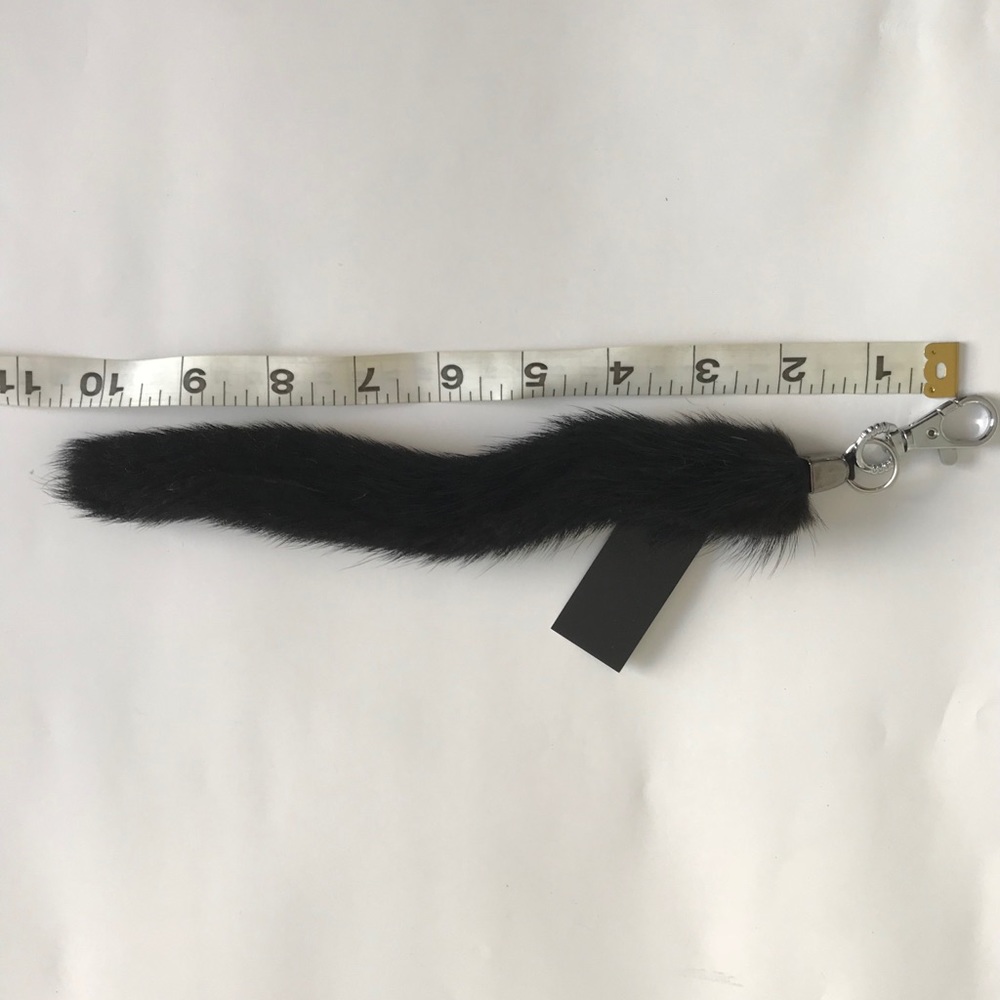 Real Mink Fur Key Chain Purse Decoration . - Picture 4 of 8